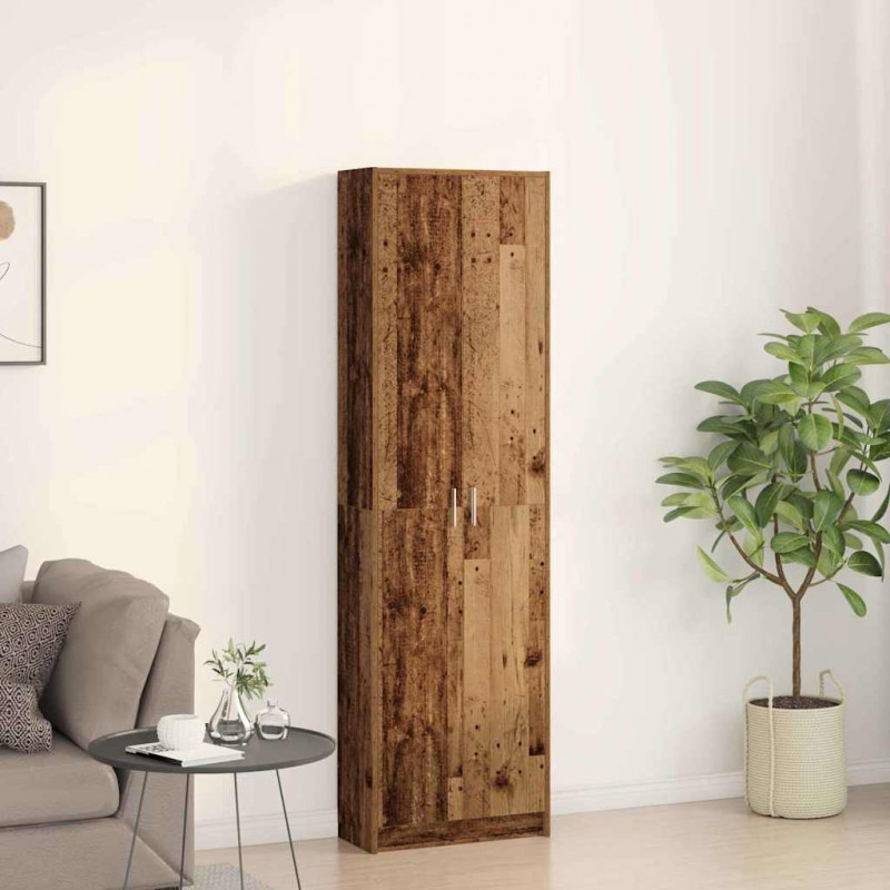 Garderoba Stare drewno 55 x 25 x 189 cm Materiał drewnopochodny