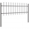 Ogrodzenie Ogrodowe 2 pcs Szary 3,4 x 0,6 m