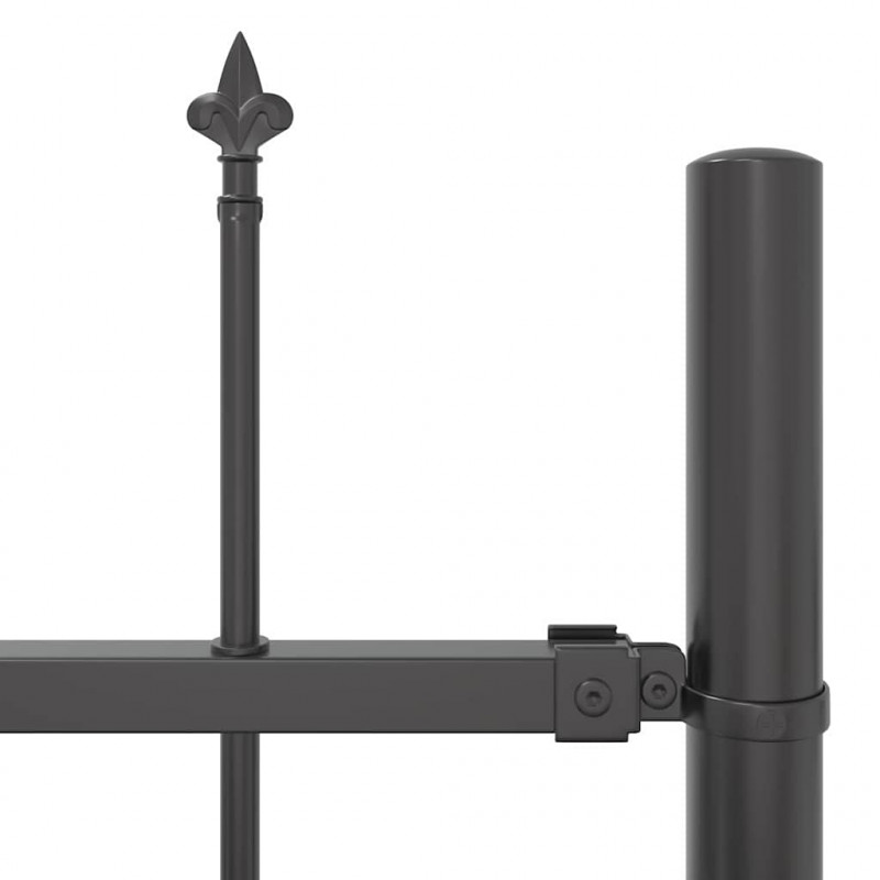 Ogrodzenie Ogrodowe 2 pcs Szary 3,4 x 0,8 m