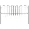 Ogrodzenie Ogrodowe 2 pcs Szary 3,4 x 0,6 m