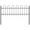 Ogrodzenie Ogrodowe 3 pcs Szary 5,1 x 0,6 m