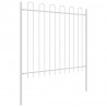 Ogrodzenie Ogrodowe 4 pcs Biały 6,8 x 1,5 m