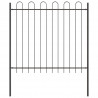 Ogrodzenie Ogrodowe 5 pcs Szary 8,5 x 1,5 m