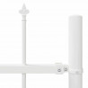 Ogrodzenie Ogrodowe 5 pcs Biały 8,5 x 1 m