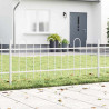 Ogrodzenie Ogrodowe 7 pcs Biały 11,9 x 0,6 m