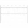 Ogrodzenie Ogrodowe 7 pcs Biały 11,9 x 0,6 m