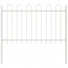 Ogrodzenie Ogrodowe 8 pcs Biały 13,6 x 0,8 m