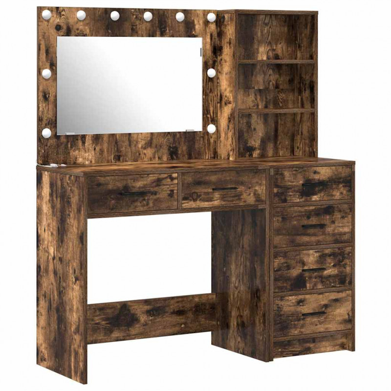 Toaletka Brązowy 78,5 x 41 x 135 cm Materiał drewnopochodny