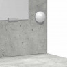 Toaletka 2 pcs Szary 50 x 41 x 135 cm Materiał drewnopochodny