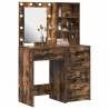 Toaletka 2 pcs Brązowy 50 x 41 x 135 cm Materiał drewnopochodny