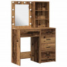 Toaletka 2 pcs Brązowy 50 x 41 x 135 cm Materiał drewnopochodny
