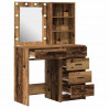 Toaletka 2 pcs Brązowy 50 x 41 x 135 cm Materiał drewnopochodny