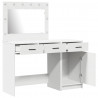 Toaletka 2 pcs Biały 40 x 41 x 75 cm Materiał drewnopochodny