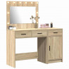 Toaletka 2 pcs Brązowy 40 x 41 x 75 cm Materiał drewnopochodny
