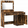 Toaletka 2 pcs Brązowy 40 x 41 x 75 cm Materiał drewnopochodny