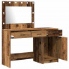 Toaletka 2 pcs Brązowy 40 x 41 x 75 cm Materiał drewnopochodny