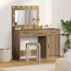 Toaletka 2 pcs Brązowy 40 x 41 x 75 cm Materiał drewnopochodny