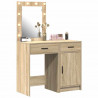 Toaletka 2 pcs Brązowy 50 x 41 x 135 cm Materiał drewnopochodny