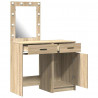 Toaletka 2 pcs Brązowy 50 x 41 x 135 cm Materiał drewnopochodny