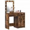 Toaletka 2 pcs Brązowy 50 x 41 x 135 cm Materiał drewnopochodny