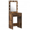 Toaletka 2 pcs Brązowy 50 x 41 x 135 cm Materiał drewnopochodny