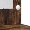 Toaletka 2 pcs Brązowy 50 x 41 x 135 cm Materiał drewnopochodny