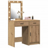 Toaletka 2 pcs Brązowy 50 x 41 x 135 cm Materiał drewnopochodny