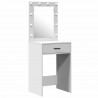 Toaletka Biały 50 x 41 x 135 cm Materiał drewnopochodny