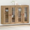 Szafki ścienne 2 pcs Dąb rzemieślniczy 69,5 x 34 x 90 cm