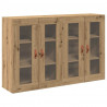 Szafki ścienne 2 pcs Dąb rzemieślniczy 69,5 x 34 x 90 cm