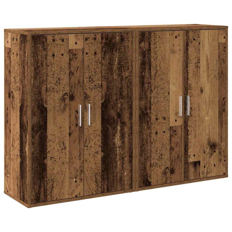 Bufet 2 pcs Stare drewno 60 x 31 x 84 cm