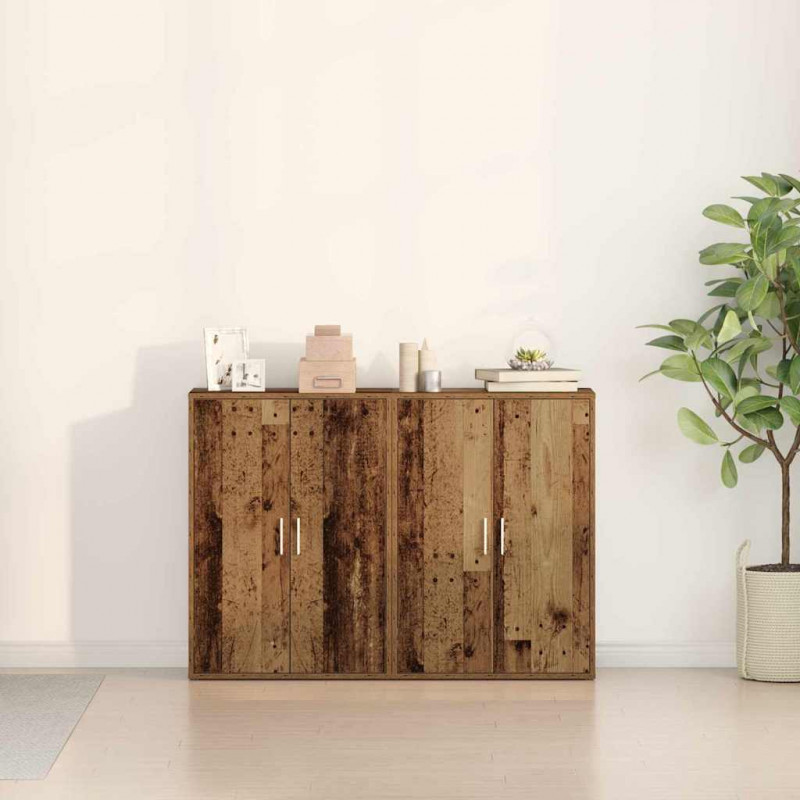 Bufet 2 pcs Stare drewno 60 x 31 x 84 cm
