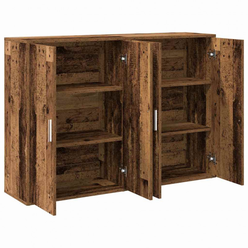 Bufet 2 pcs Stare drewno 60 x 31 x 84 cm