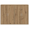 Bufet 2 pcs Dąb rzemieślniczy 60 x 31 x 84 cm