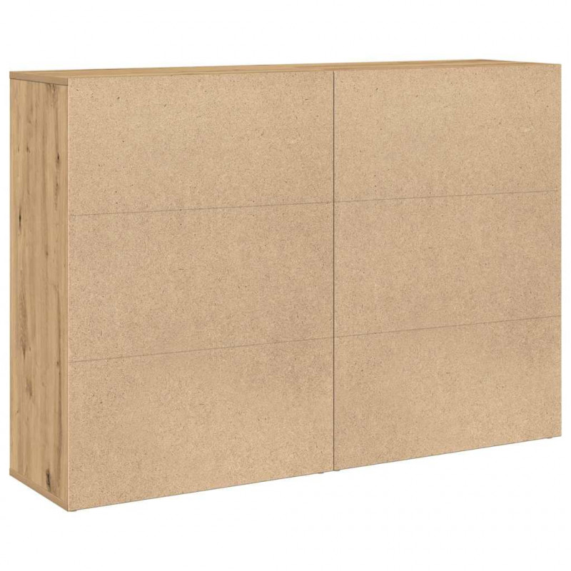 Bufet 2 pcs Dąb rzemieślniczy 60 x 31 x 84 cm