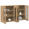 Szafki ścienne 2 pcs Dąb rzemieślniczy 69,5 x 34 x 90 cm