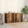 Bufet 2 pcs Stare drewno 79 x 38 x 80 cm