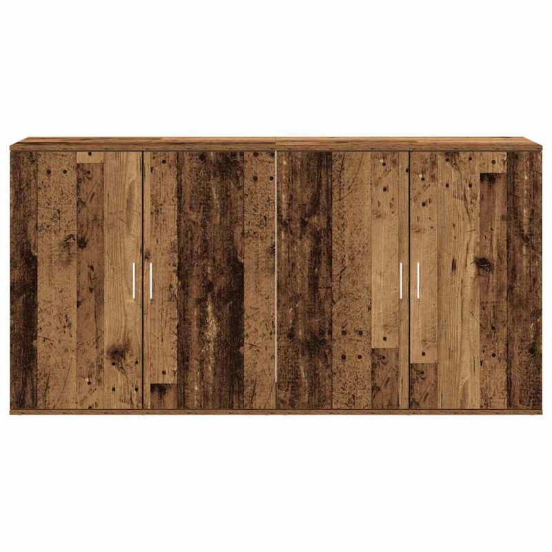 Bufet 2 pcs Stare drewno 79 x 38 x 80 cm