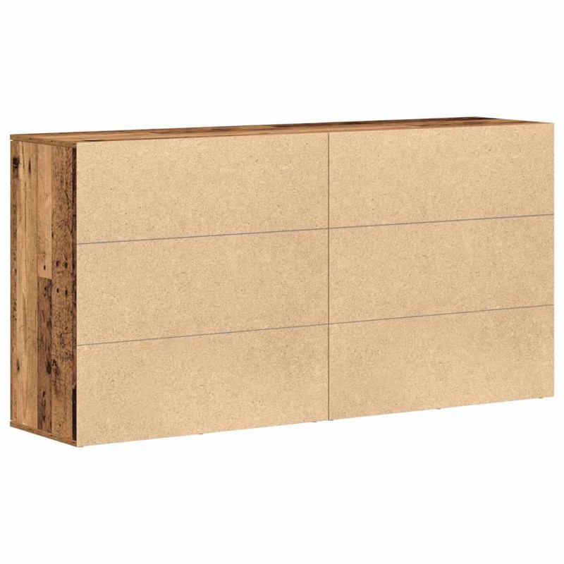Bufet 2 pcs Stare drewno 79 x 38 x 80 cm