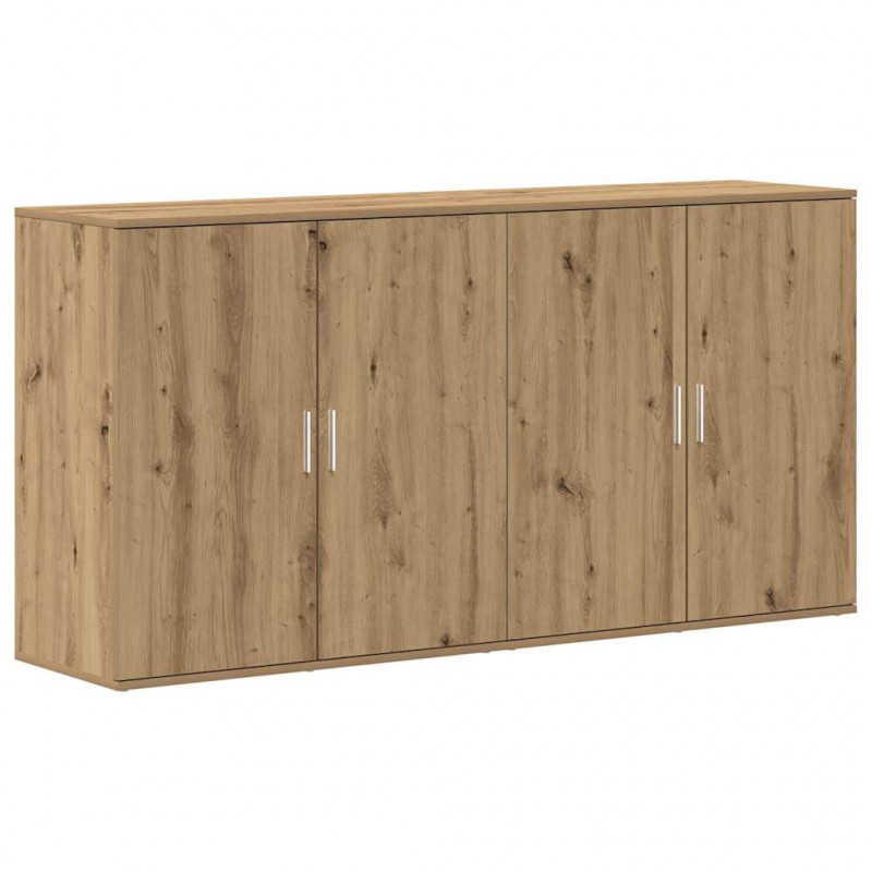 Bufet 2 pcs Dąb rzemieślniczy 79 x 38 x 80 cm