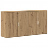 Bufet 2 pcs Dąb rzemieślniczy 79 x 38 x 80 cm