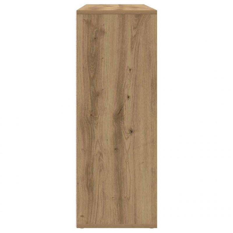 Bufet z szufladą 2 pcs Dąb rzemieślniczy 60 x 31 x 84 cm