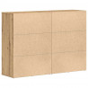 Bufet z szufladą 2 pcs Dąb rzemieślniczy 60 x 31 x 84 cm
