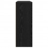 Bufet 2 pcs Czarny Dąb 60 x 31 x 84 cm Materiał drewnopochodny