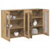 Szafki ścienne 2 pcs Dąb rzemieślniczy 69,5 x 34 x 90 cm