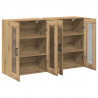 Szafki ścienne 2 pcs Dąb rzemieślniczy 69,5 x 34 x 90 cm