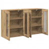 Szafki ścienne 2 pcs Dąb rzemieślniczy 69,5 x 34 x 90 cm