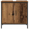 Zestaw mebli łazienkowych 2 pcs Brązowy Materiał drewnopochodny