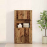 Highboard Stare drewno 80 x 33 x 150 cm Materiał drewnopochodny