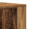 Highboard Stare drewno 80 x 33 x 150 cm Materiał drewnopochodny